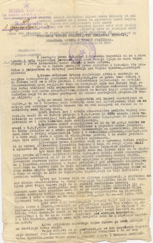 Ivan Rukavina rendelete, 1944. december 1. - I.