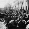 Magyar honvédek szerb hadifoglyokat kísérnek